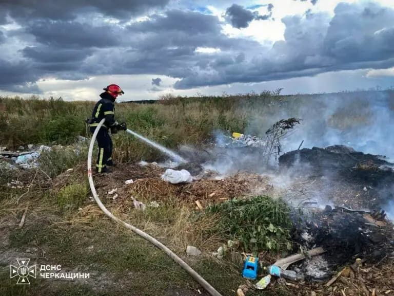 Через необережність під час куріння сталися 8 пожеж на Черкащині