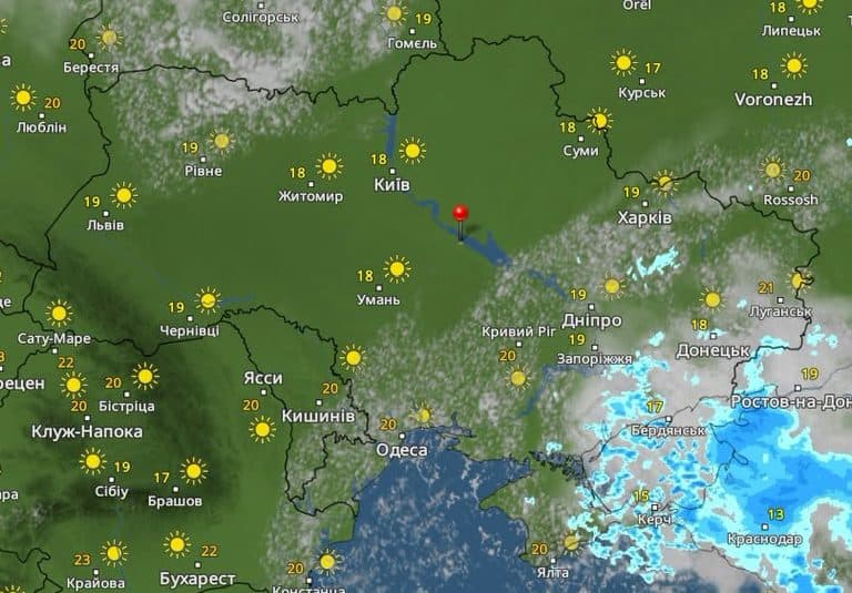 “Бабине літо” на Черкащині триватиме і на початку жовтня