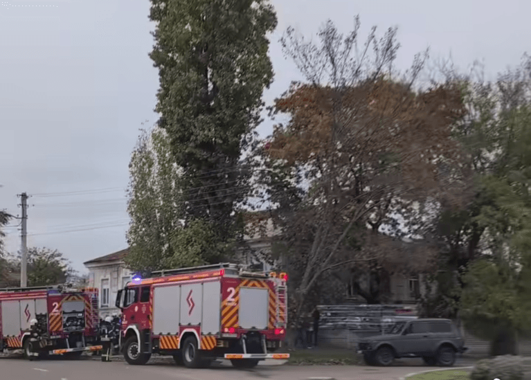 У центрі Черкас горів “Будинок Кринського”: активісти підозрюють навмисний підпал